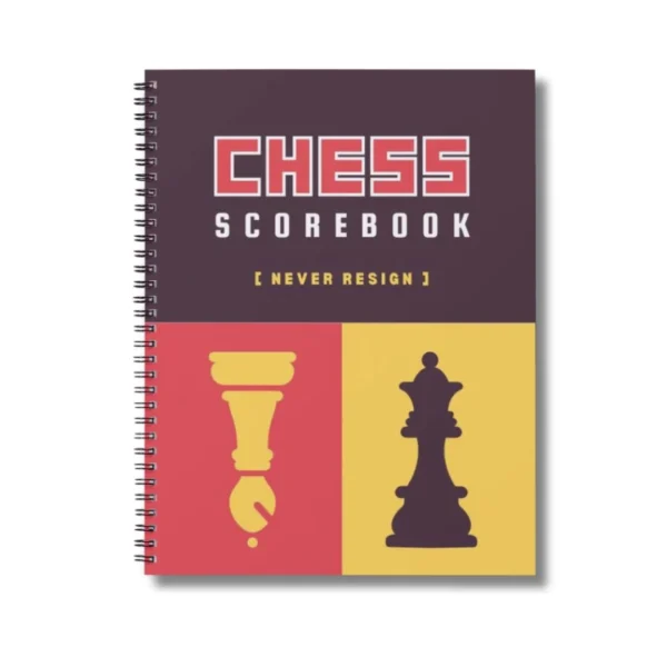 Chess Scorebook / Buku Notasi Catur (100 games 55 moves)