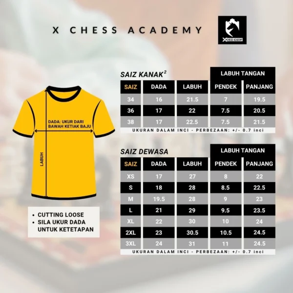 T-Shirt - Chess Player - Image 5